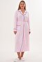 Mecit 6335 Pink Women's Dressing Gown Nightgown Pajamas Set of 4 - 3