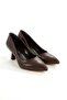 Stiletto Brown  Toe-Pointed Closed 5 cm Cupped Heel with Round Toe - 3