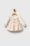 Baby Girl Dress Girls' Dress Collared Birthday Party Wedding Special Occasion Long Sleeve Lined Polka Dot - 3