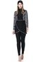 Modest Swimsuit for Women Full Cover Burkini Sport Long Sleeves MG L003 - 6