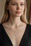 Set Style 🌙   Luna Veil – Moon Veil Y Necklace - 5