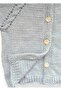 1-2 Years Old Knitted Dark Blue Baby Boy Cardigan - 5