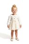 Baby Girl Dress Girls' Dress Collared Birthday Party Wedding Special Occasion Long Sleeve Lined Polka Dot