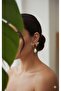 Enamel Butterfly Drop Pearl Dangle Bijouterie Earrings