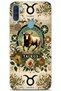 Samsung Galaxy A11 / M11 Compatible Transparent Phone Case with Taurus Pattern