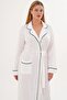 Women's Long Dressing Gown 65% Cotton 35% Viscose - 3