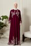 Mevlana Skirt Viscose Fabric Hijab Clothing Mother's Dress Prayer Dress Wide Fit Hijab Dress - 5