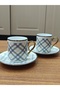 Gönül 2-Person Yellow Coffee Cup
