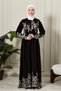 Mevlana Skirt Viscose Fabric Hijab Clothing Mother's Dress Prayer Dress Wide Fit Hijab Dress - 2