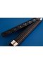 Stylish Model Men's Braided Leather Bracelet with Magnetic Steel Lock, Available in Brown & Black Colors - 4