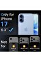 واقي شاشة زجاجي مقوى لجهاز iPhone 17 مقاس 6.3 بوصة (عبوة من 3 قطع) مع أداة تثبيت سهلة - 2