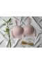 Natural Bamboo Textured Unfilled Shaping / Sculpting Bra |   Breathable Hypoallergenic Comfort Bra with Underwire