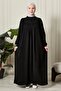 Floral Print Round Robe Mother Hijab Dress