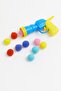 Plush Ball Throwing Interactive Cat Toy |   Colorful Bulk Cat Entertainment Toy - 4