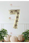 Cream Number Foil Balloon with Ribbon Brown Number with Brown Ribbon Cream Number with Bow 7 Years Old
