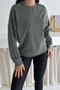 Premium Modal Fabric Crew Neck Women's Sweatshirt 1124 - 5