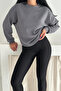 Premium Modal Fabric Crew Neck Women's Sweatshirt 1124 - 3