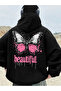 Snow Masked Ninja Unisex Sweatshirt Cardigan 2Strands Thick Fleece - 3