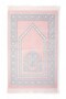 Acrylic Glitter Prayer Rug – Shiny Patterned, Soft Textured, Luxurious Gift and Dowry Prayer Rug