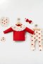 Heart Lace 5-Piece Set Baby Girl Newborn 5-Piece Hospital Release Bodysuit Set - 2