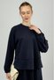 Women's Soft Textured Modal Skirt Set Anthracite - 9