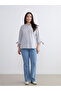 Lcwaikiki Maternity Indigo Abdominal Panel Straight Fit Maternity Jean Pants - 2
