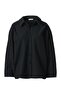 Oversize Poplin Gömlek Siyah