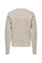 O Neck Comfortable Plain Ecru Men's Sweater Onscooper Rlx Ls 12 Crew Knit - 2