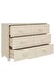 Sideboard HAMAR Honey Brown 113x40x80 cm Solid Wood Pine - 6