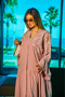 French silk summer abaya - 3