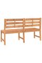 Garden Bench 150 cm Solid Teak Wood - 4
