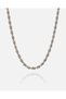 COLIER TWISTED ROPE (SILVER)