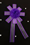 Purple Bundle Ornament, Bride Groom Dowry Wedding Engagement Convoy Bride Car Circumcision Henna Ornament 5 Pieces - 2