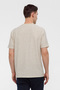 Ecru Regular Fit Crew Neck T-Shirt - 7