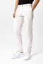 Gray Slim Fit Cotton Side Pocket Chino Trousers - 3