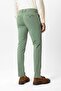 Green Slim Fit Cotton Side Pocket Chino Trousers - 5