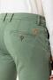 Green Slim Fit Cotton Side Pocket Chino Trousers - 4