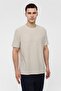 Ecru Regular Fit Crew Neck T-Shirt - 2