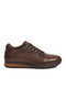 Coffee Floater Genuine Leather Men's Casual Shoes