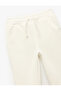 Pocket Detailed, Tie-Waist Cotton Ruched Jogger Sweatpants - 3