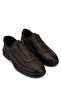 Men's Genuine Leather Brown Casual Shoes - 2