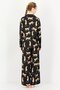 Women 2 Pieces Animal Print Long Sleeves Nightwear Set, Multicolor - 3