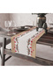 Velvet Textured Christmas Themed Runner 40X140 cm