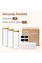 3×1.9 L Airtight Glass Jars with Bamboo Lids for Food Storage - 8