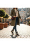Black Sneakers Vegan Women's Boots - 4