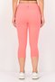 Women Sportswear Fit Running Capri Leggings, Coral - 2