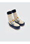 Lcw baby ecru melange home socks