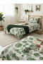 Tropical Green Leaf Children's Pique - 4