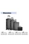 4 Pcs Suitcase Sets PC Hardshell Travel Luggage Sets 14/20/24/28in - 7