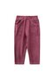 Corded Fabric Velvet Trousers 1-8 Years Plum
